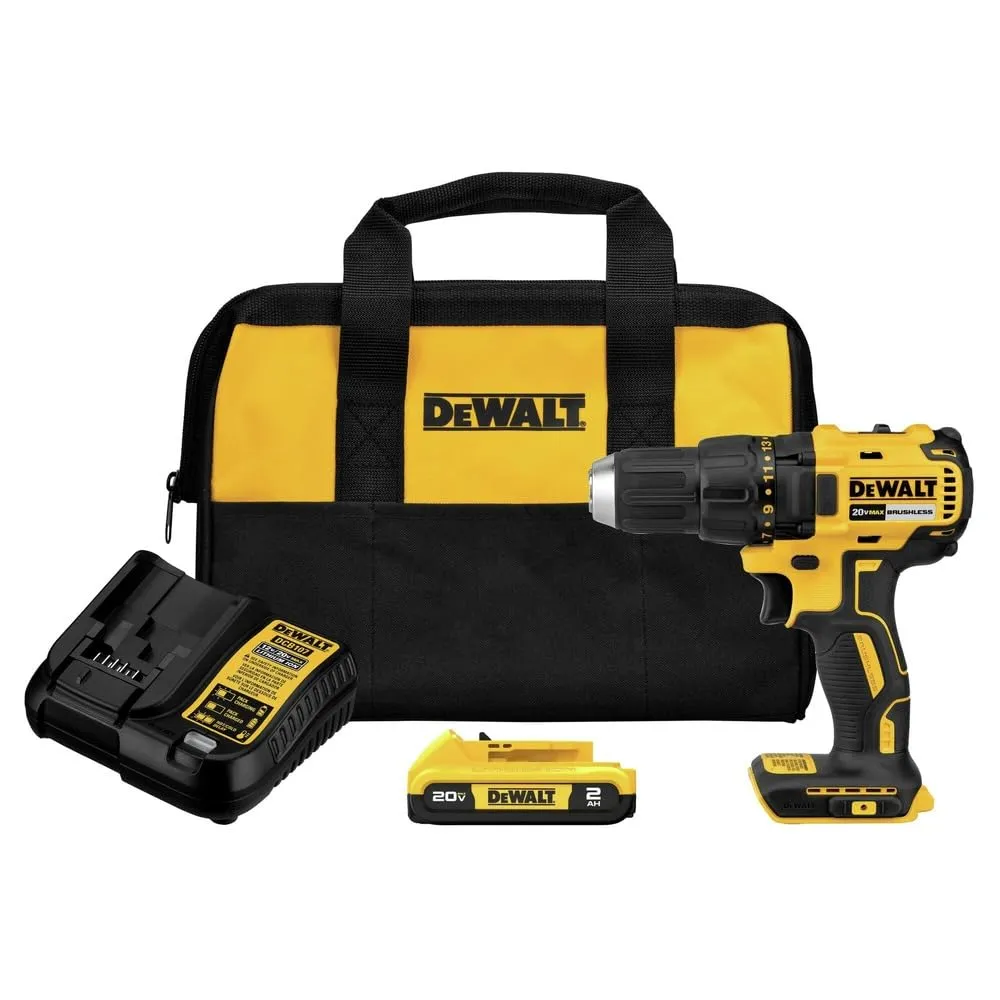 DEWALT 20V MAX XR Cordless 1/2-Inch Drill Driver Kit - Image 2