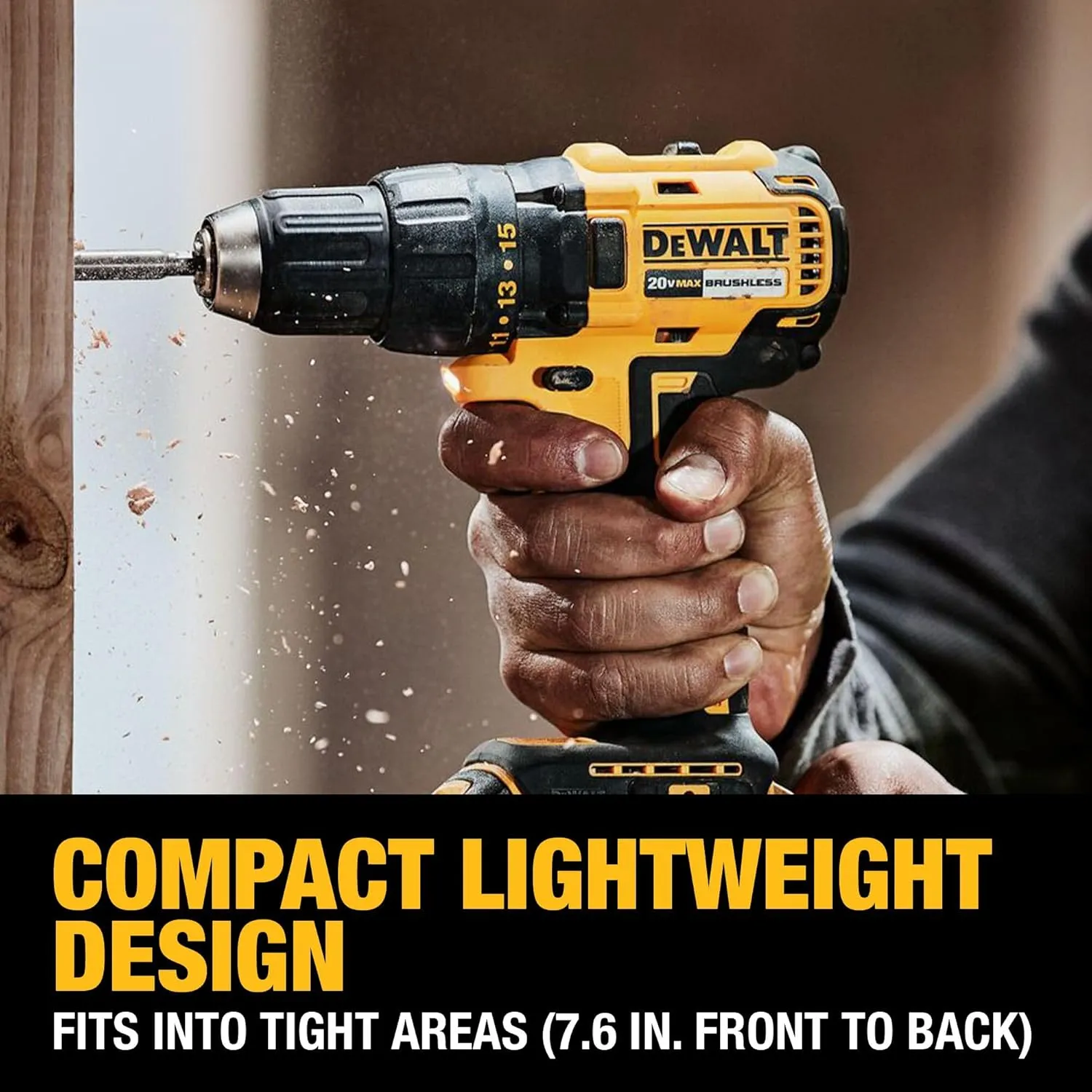 DEWALT 20V MAX XR Cordless 1/2-Inch Drill Driver Kit - Image 5